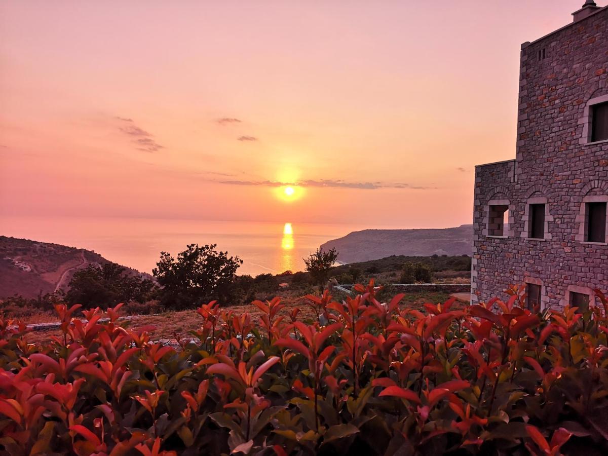 Sunset View Stone House, Areopoli Mani Villa Exterior foto